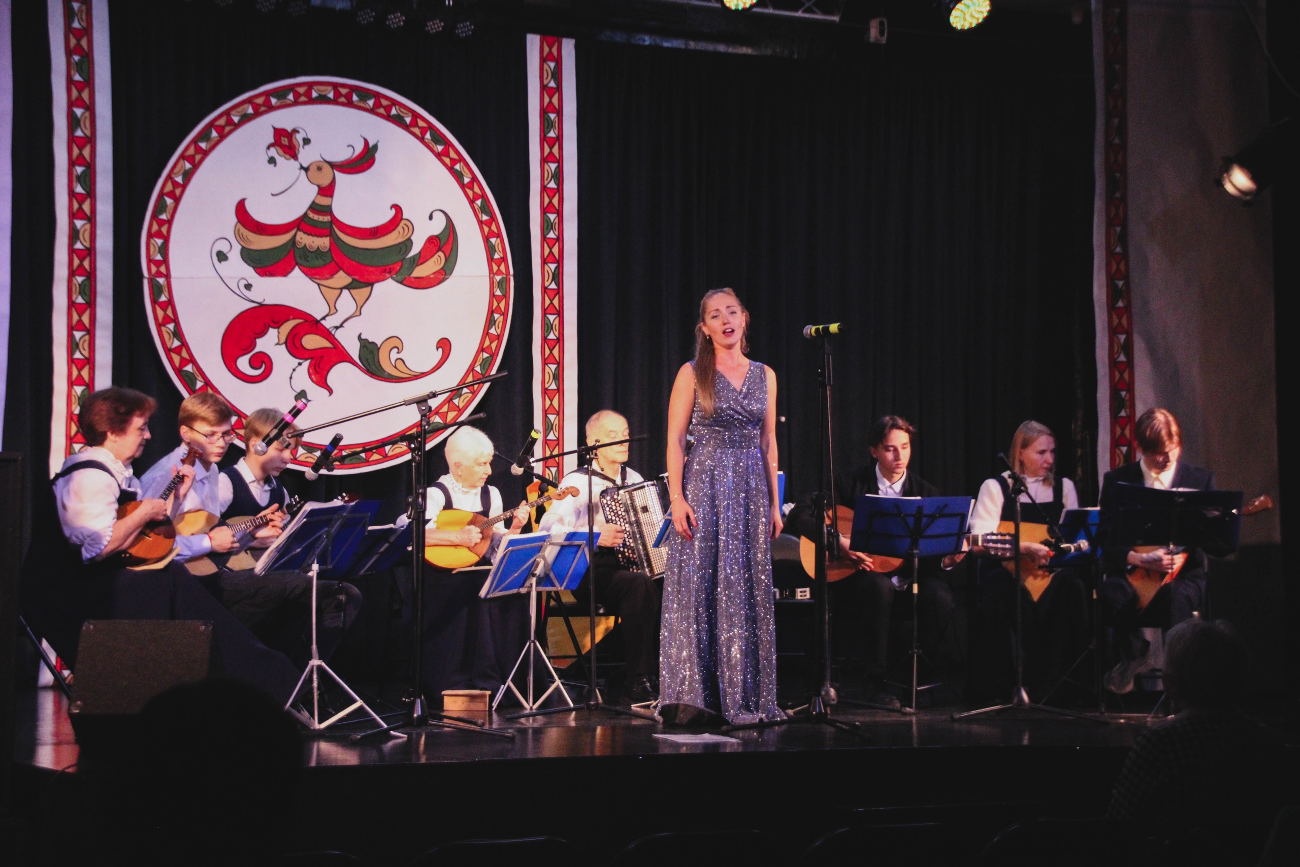 Сегодня состоялся концерт Народного оркестра русских народных инструментов «Созвездие»!