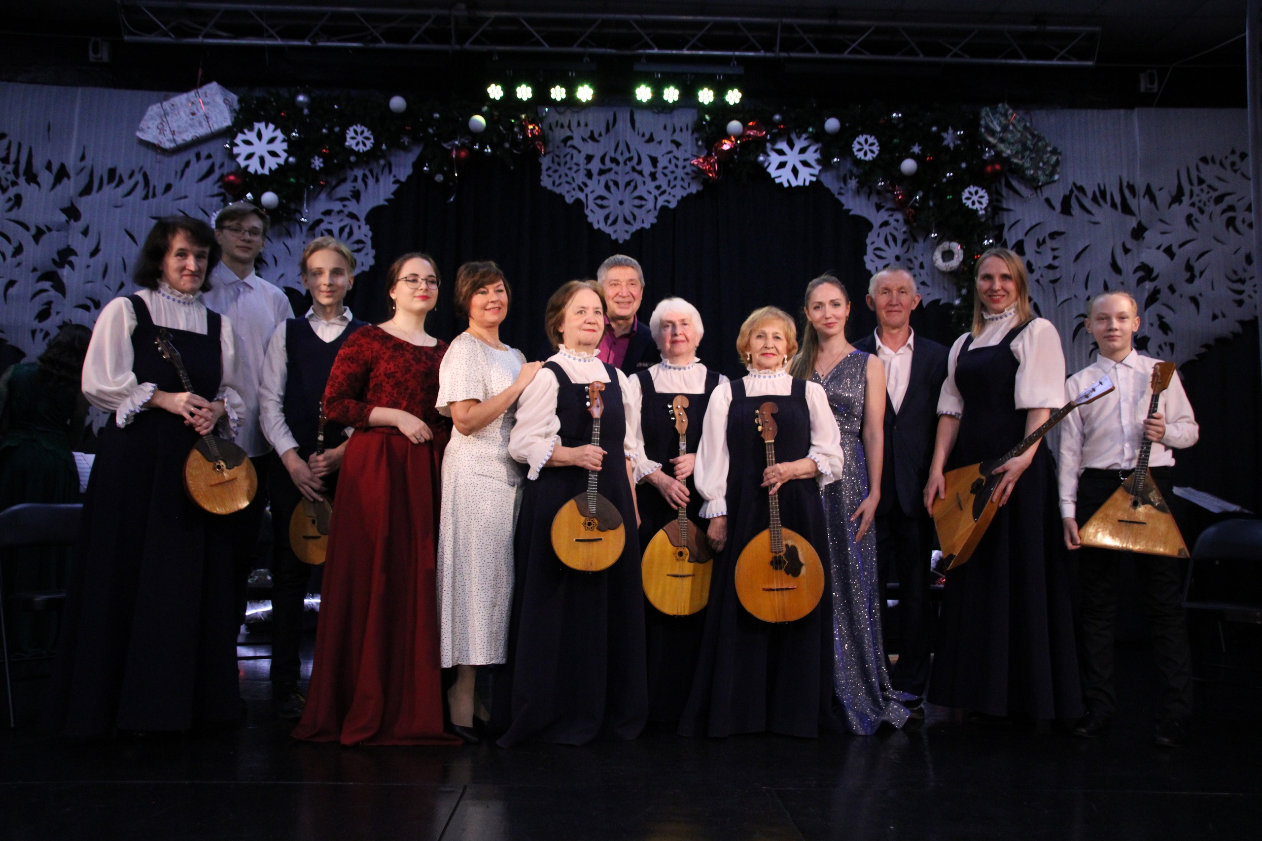 Сегодня состоялся концерт Народного оркестра русских народных инструментов «Созвездие»