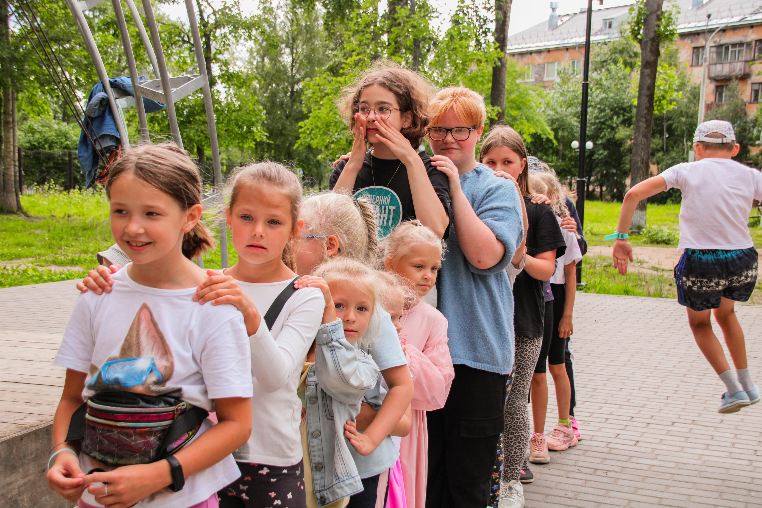 В Детском парке прошло мероприятие «Танцующий Новодвинск!»