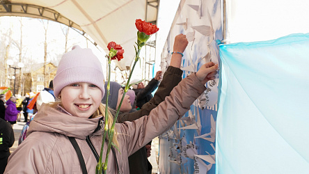 Сегодня в детском парке вновь прошли городские акции, посвящённые 79-ой годовщине Победы в Великой Отечественной войне 1941-1945 годов!