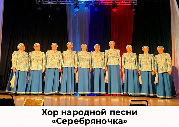 Ещё один участник конкурса «Битва хоров» — хор народной песни «Серебряночка» из МУК «Исакогорско-Цигломенский культурный центр», филиал «Бакарица» (г. Архангельск).