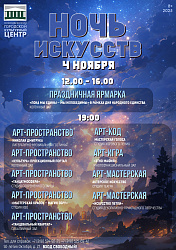 Уже сегодня, 4 ноября, в Новодвинском городском культурном центре пройдёт всероссийская акция «Ночь искусств»!